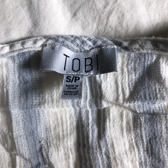 Tobi Milkmaid From A Dream Crop Top - Picture 5 of 5